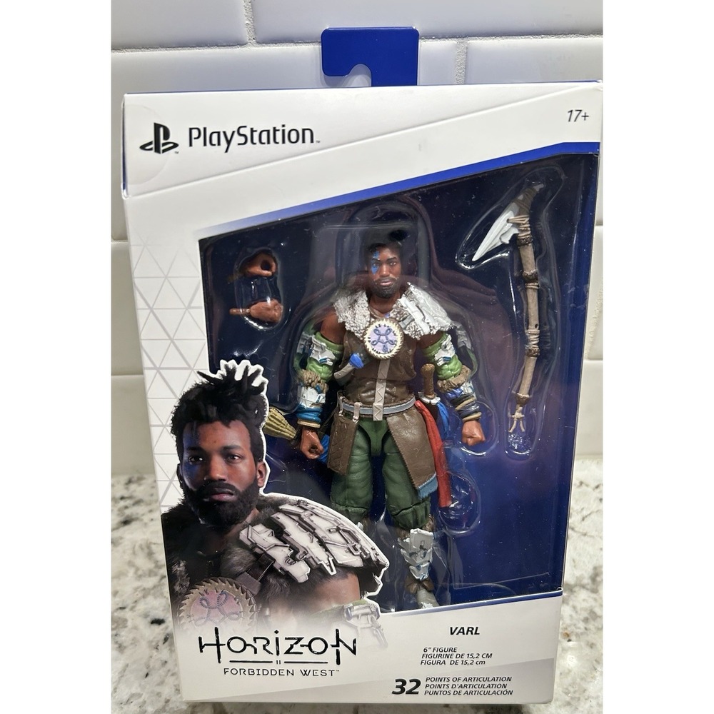 Spin Master PlayStation Shapes Collection Horizon Varl‎ 6" Figure New Sealed